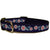 Beautiful Blue Daisies Dog Collars