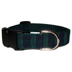 Black Watch Tartan Dog Collar